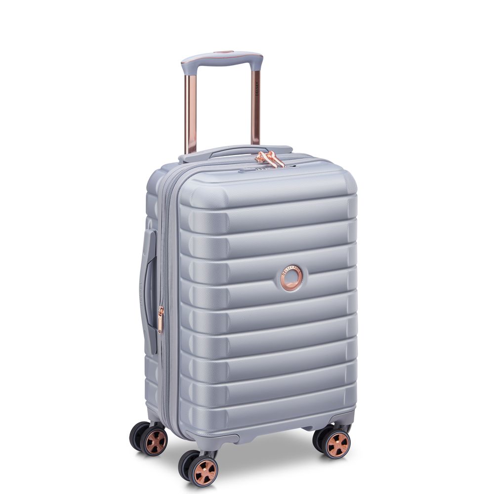 DELSEY SHADOW 5.0. TROLLEY EXPANDABLE CABIN 4 DOUBLE WHEELS 55CM