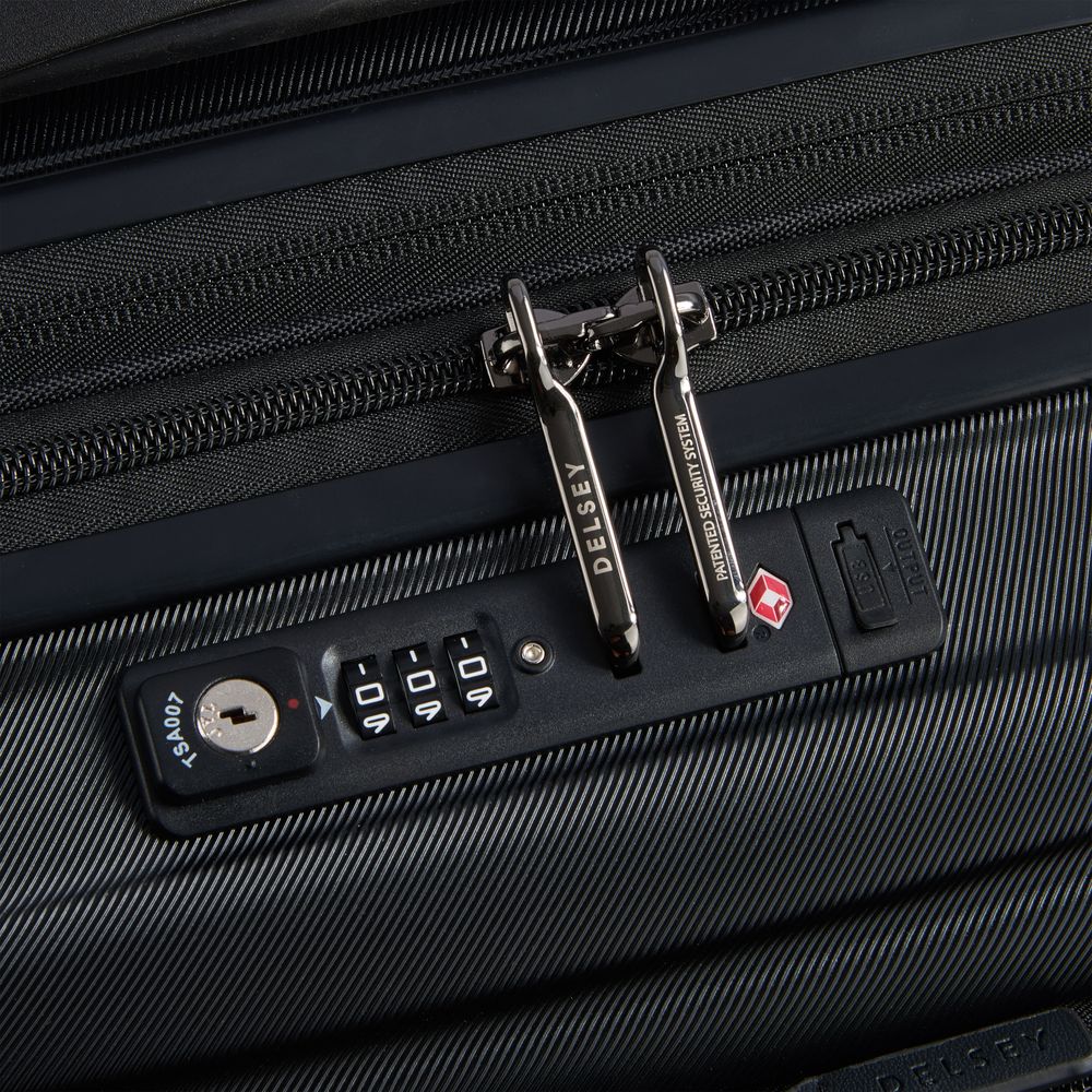 DELSEY SHADOW 5.0 TROLLEY CABINA EXPANDIBLE BUSINESS SOFT 55CM