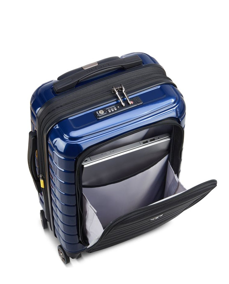 DELSEY SHADOW 5.0 TROLLEY CABINA EXPANDIBLE BUSINESS SOFT 55CM