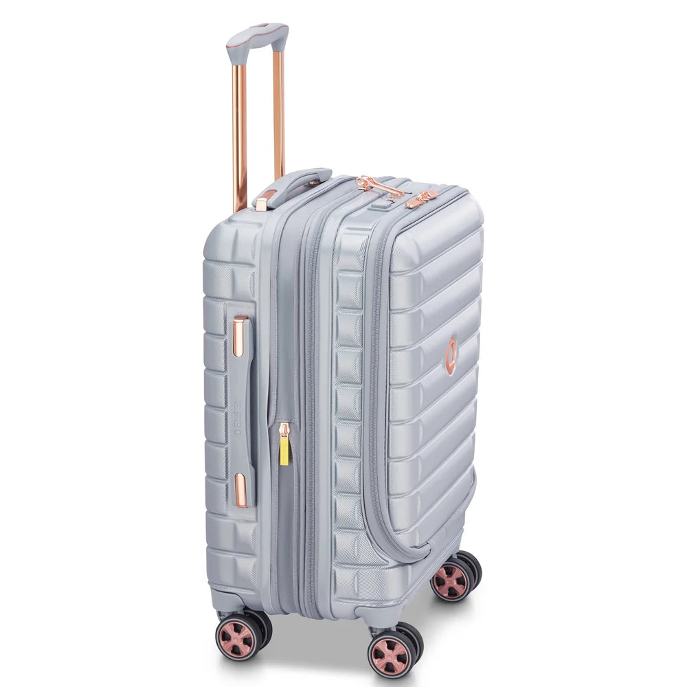DELSEY SHADOW 5.0 TROLLEY ERWEITERBARE KABINE BUSINESS SCHWER 55CM