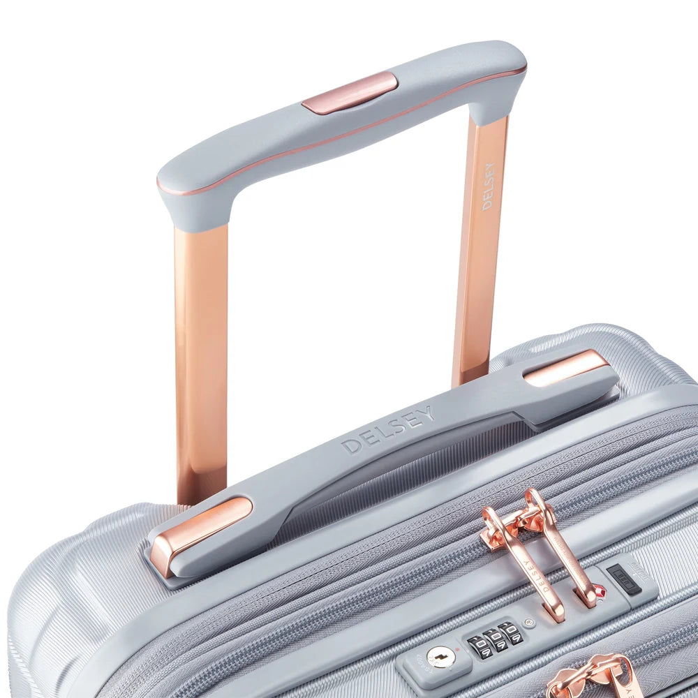 DELSEY SHADOW 5.0 TROLLEY ERWEITERBARE KABINE BUSINESS SCHWER 55CM