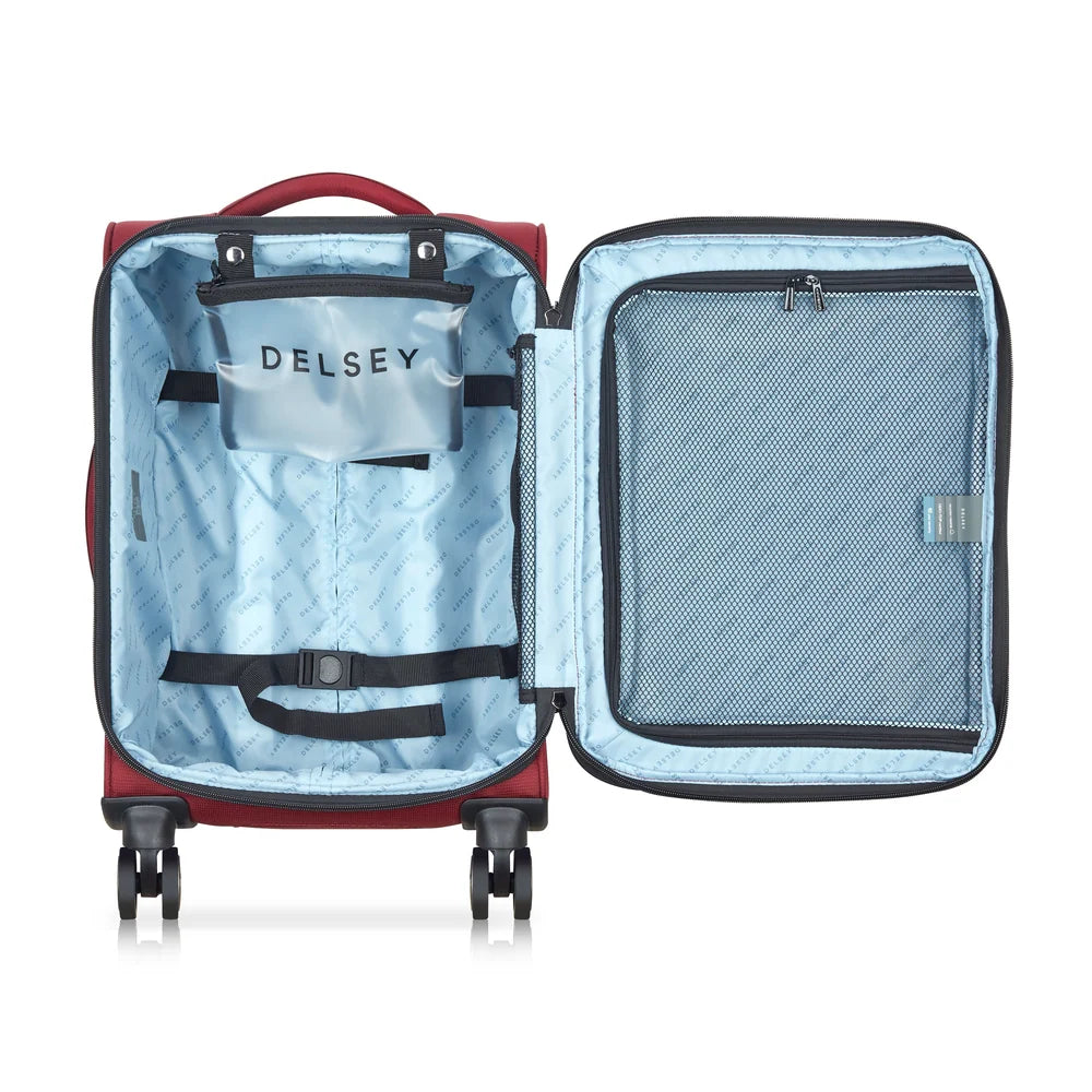 DELSEY SHADOW DLX TROLLEY CABINE EXTENSIBLE 55CM