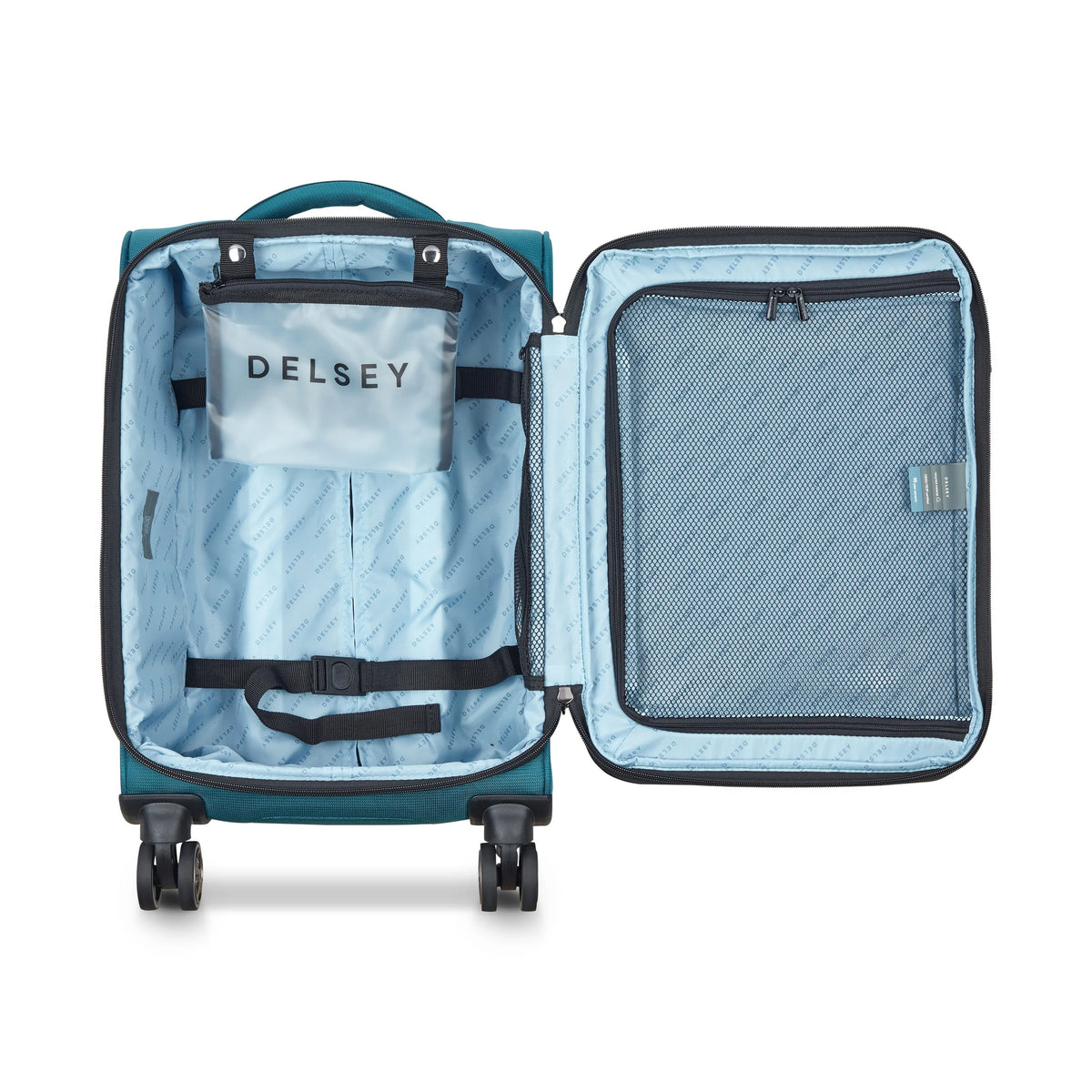 DELSEY SHADOW DLX TROLLEY CABINE EXTENSIBLE 55CM