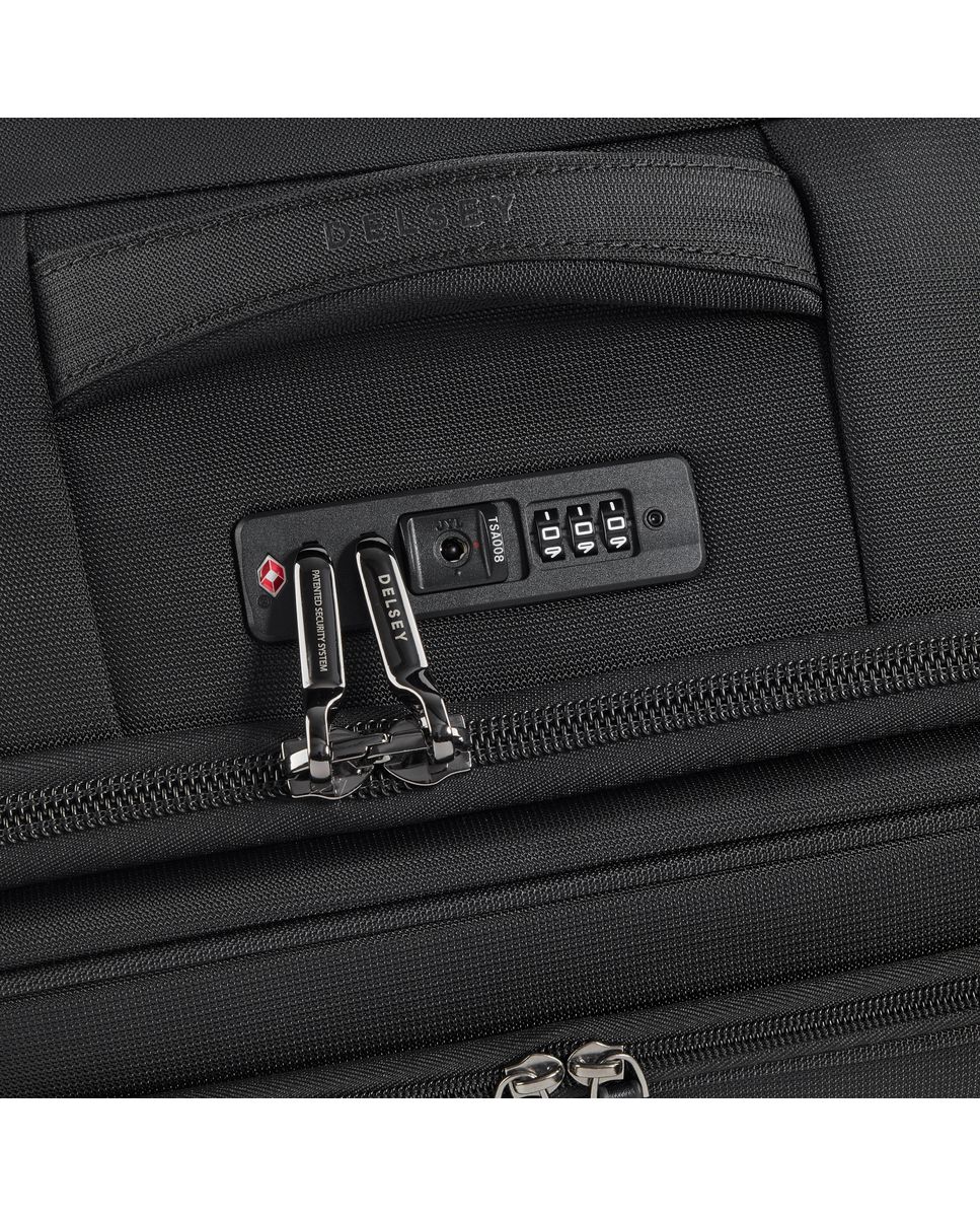 DELSEY SHADOW DLX. TROLLEY EXPANDABLE 4 DOUBLE WHEELS 70CM