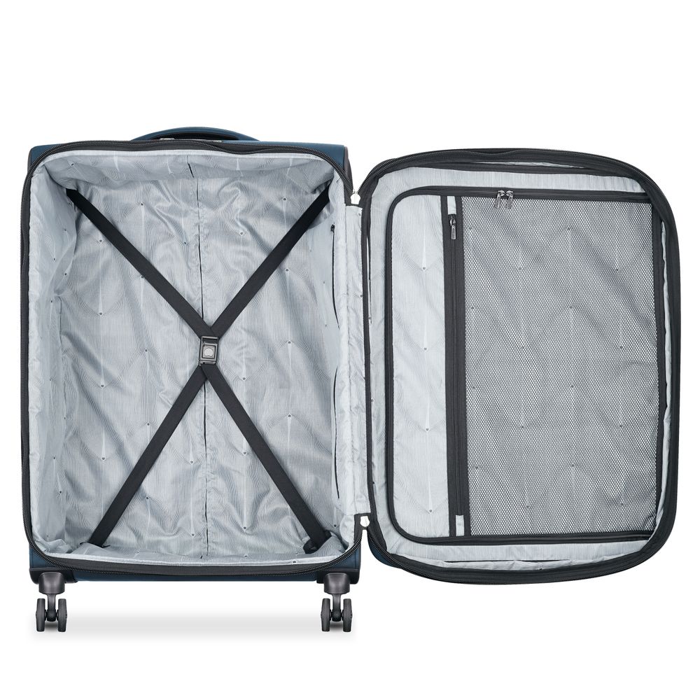 DELSEY ENSEMBLE DE VALISES (CABINE. MOYEN ET GRAND) SKY MAX 2.0 BLANDA D'UNE CAPACITÉ DE 221,29 L