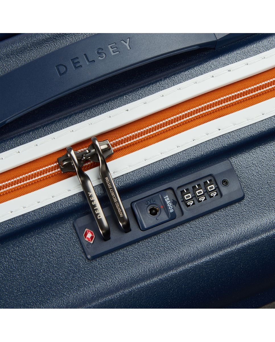 DELSEY TURENNE 2.0. TROLLEY CABIN 4 DOUBLE WHEELS 55CM - ROLAND GARROS LIMITED EDITION