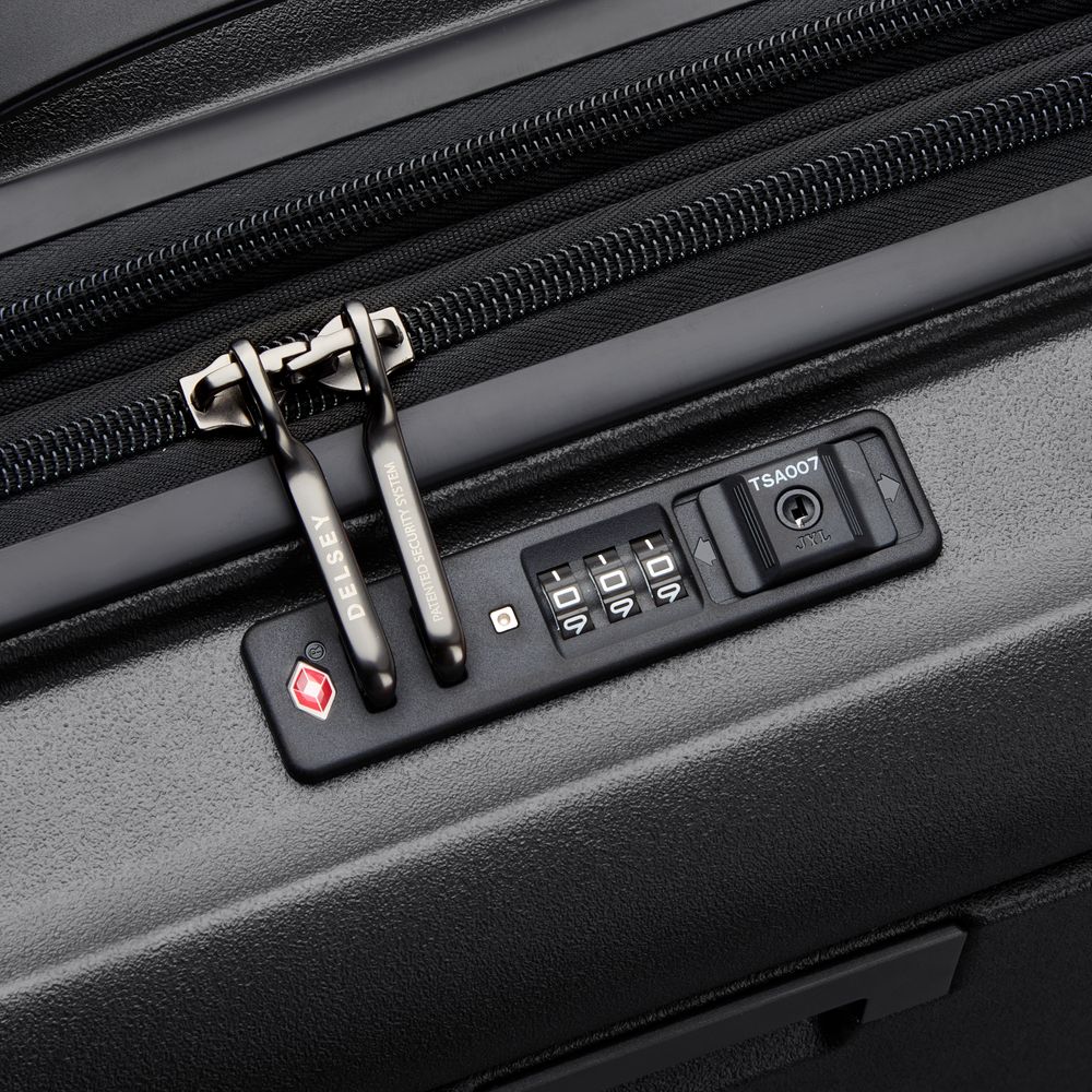 DELSEY Cabin suitcase EXPANDABLE TURENNE 2 RIGID WITH 37 L CAPACITY