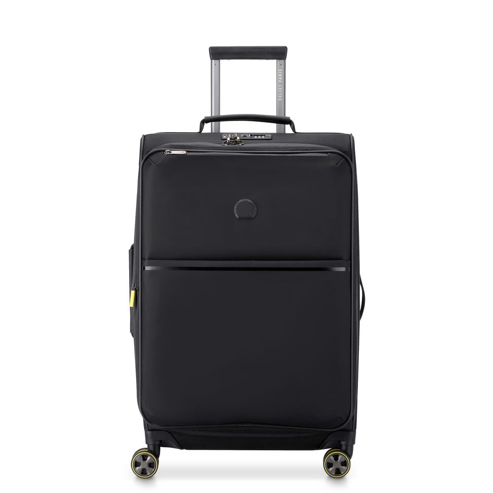 DELSEY TURENNE DOUX. TROLLEY CABINE EXTENSIBLE 4 ROUES DOUBLES 66CM