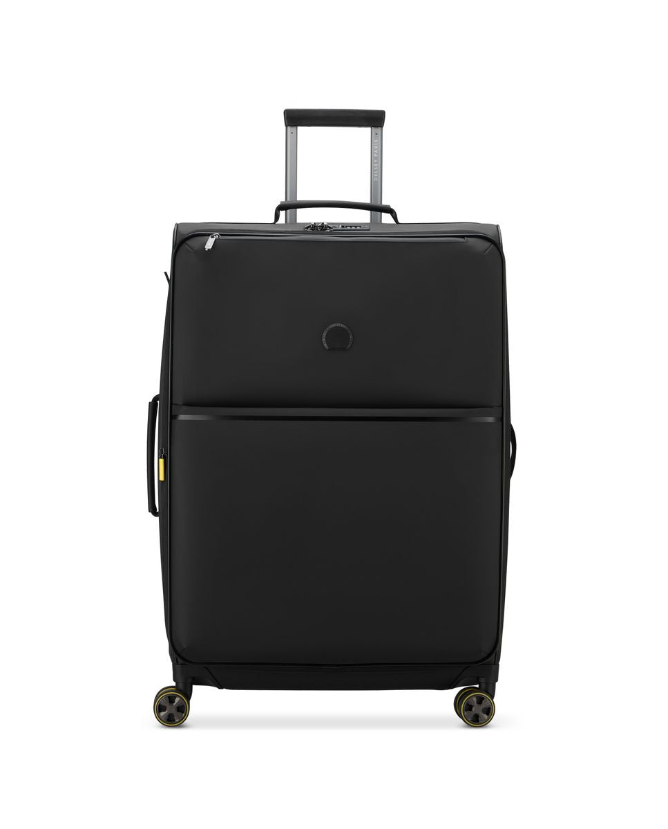 DELSEY TURENNE DOUX. TROLLEY CABINE EXTENSIBLE 4 ROUES DOUBLES 76CM