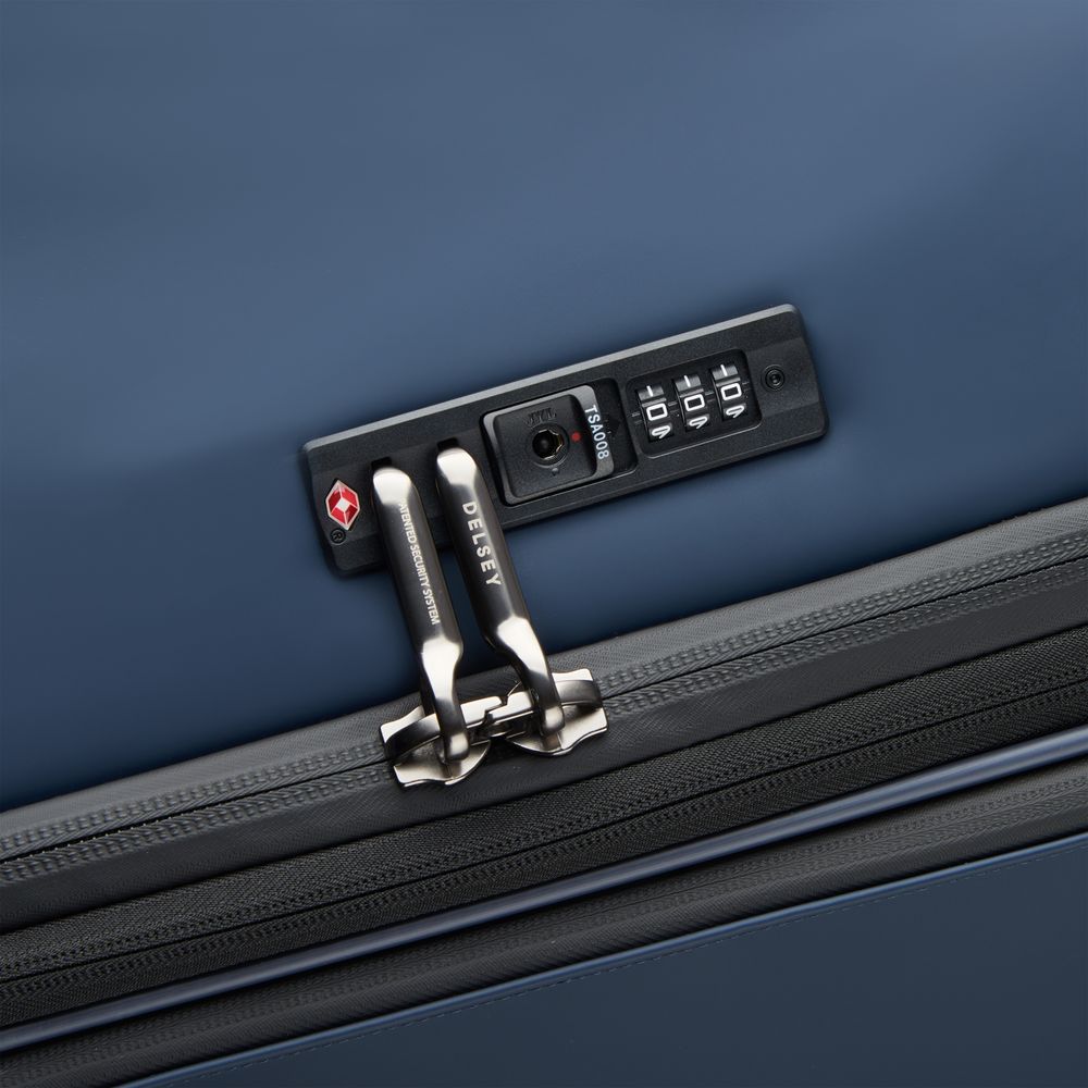 DELSEY TURENNE SOFT. TROLLEY EXPANDABLE CABIN 4 DOUBLE WHEELS 82CM