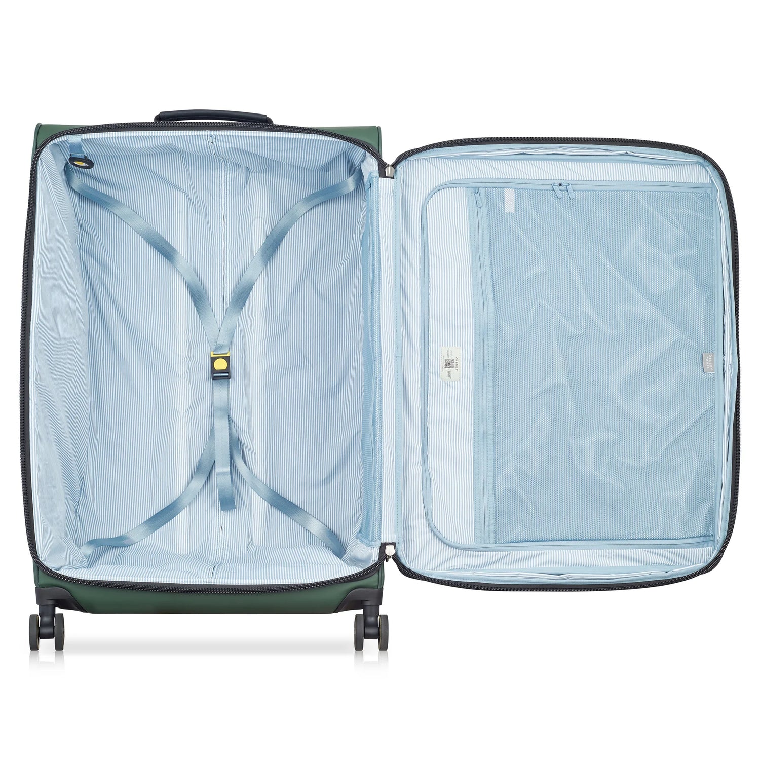 DELSEY TURENNE SOFT. TROLLEY EXPANDABLE CABIN 4 DOUBLE WHEELS 82CM