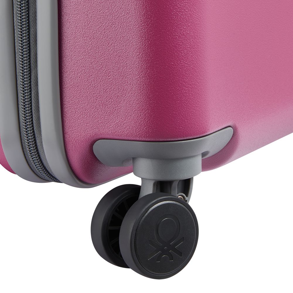 DELSEY UCB HARD SUITCASE TROLLEY SLIM 4 DOUBLE WHEELS 55 CM