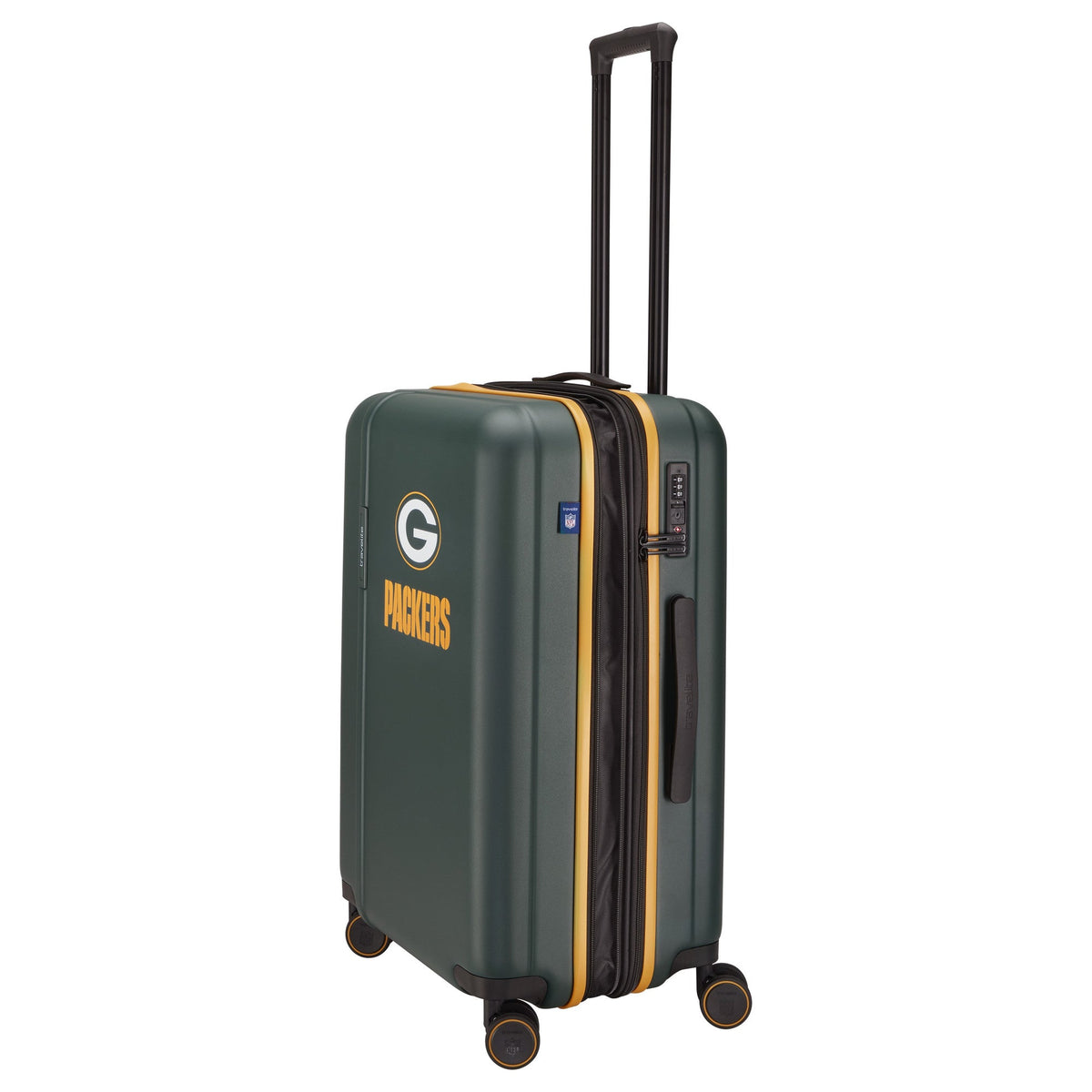 Travelite Nfl Medium Suitcase Extensible 67Cm Green Bay Packers