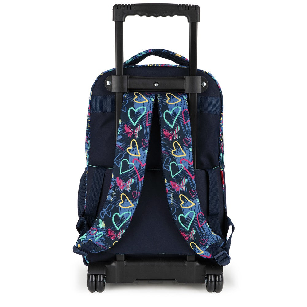 GABOL Zaino scolastico con ruote di gesso