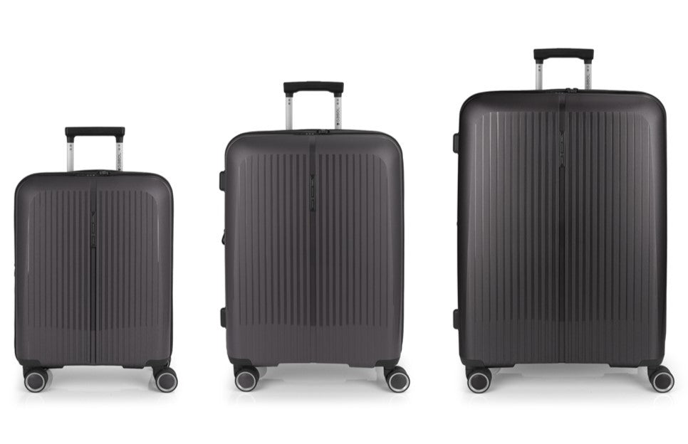 GABOL SET 3 extendable suitcases BROOKLYN