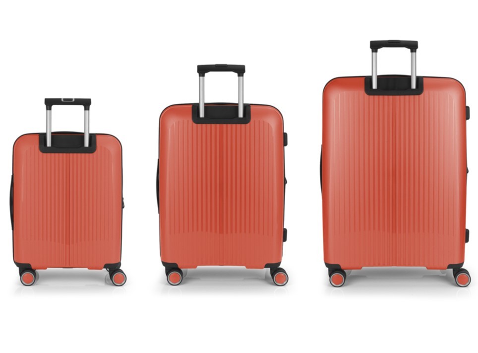 GABOL SET 3 extendable suitcases BROOKLYN