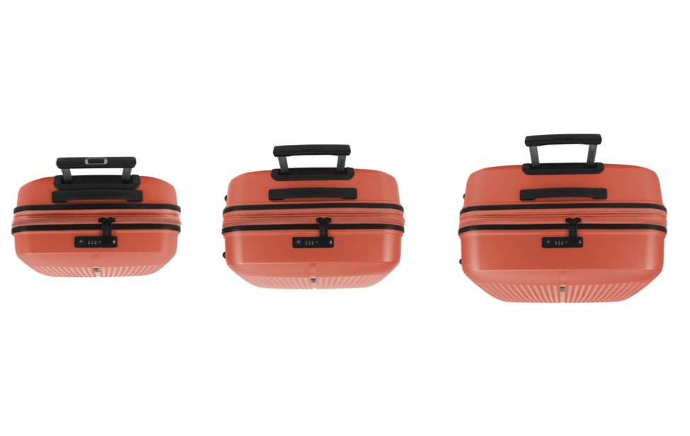GABOL SET 3 extendable suitcases BROOKLYN