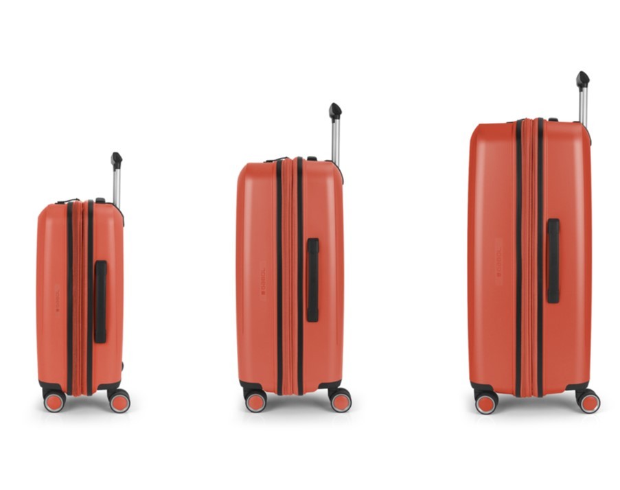 GABOL SET 3 extendable suitcases BROOKLYN