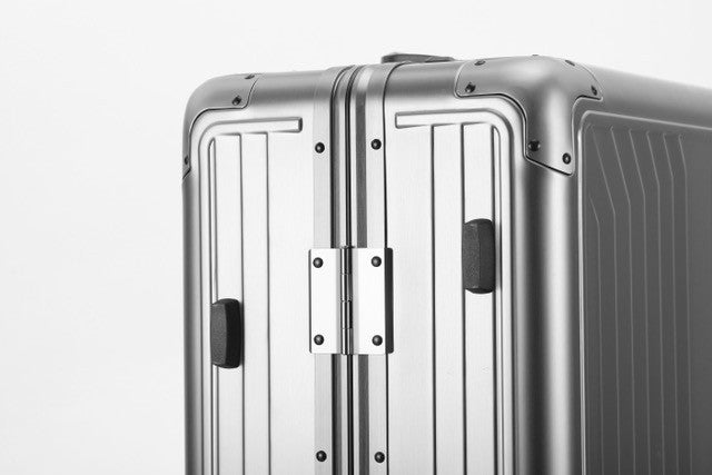 GREENWICH Kabinenkoffer 100% Aluminium TURIN GREY