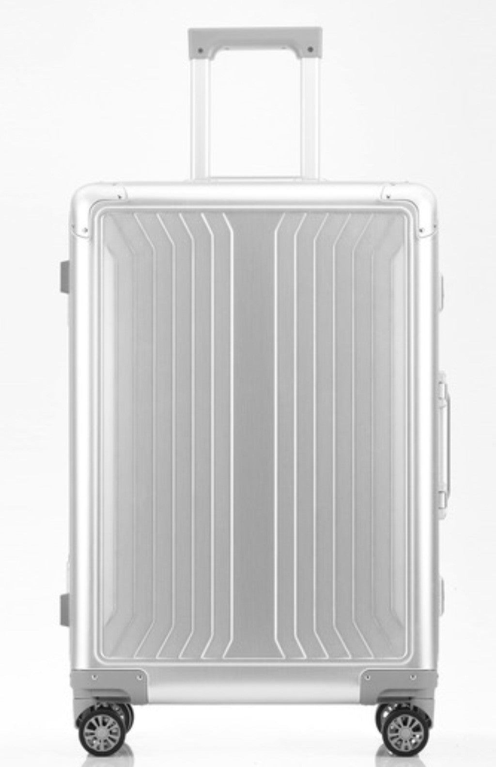 GREENWICH Kabinenkoffer 100% Aluminium TURIN GREY