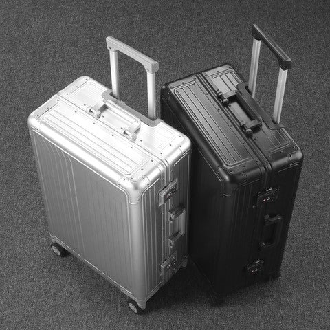 GREENWICH Kabinenkoffer 100% Aluminium TURIN GREY