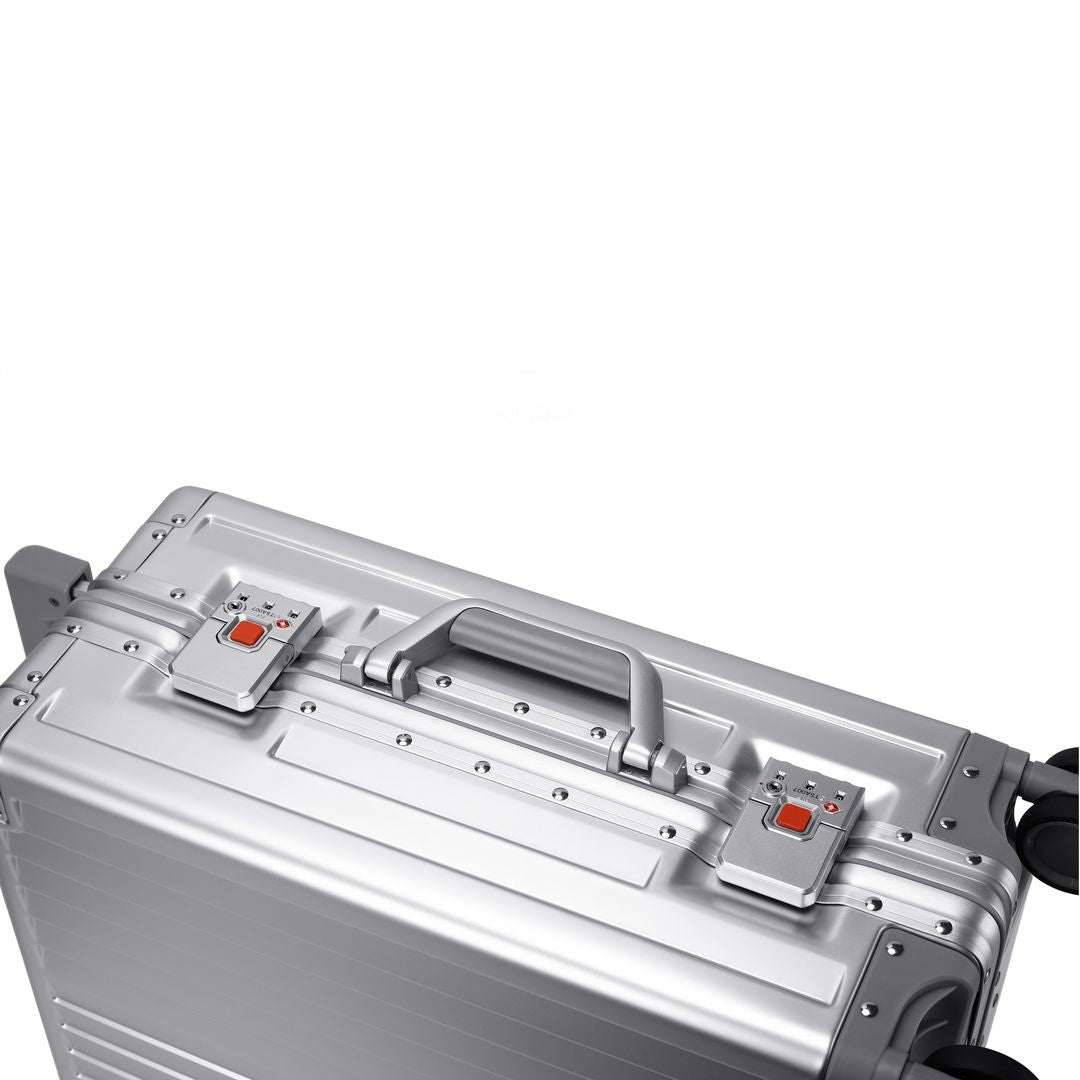 GREENWICH 100% aluminum large suitcase NEW YORK