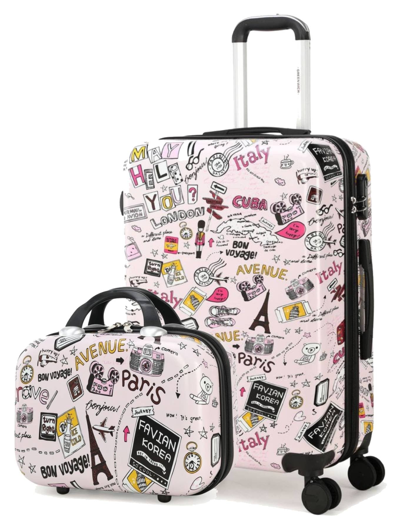 Greenwich Pack Savings Medium suitcase Maracaibo + Neceser