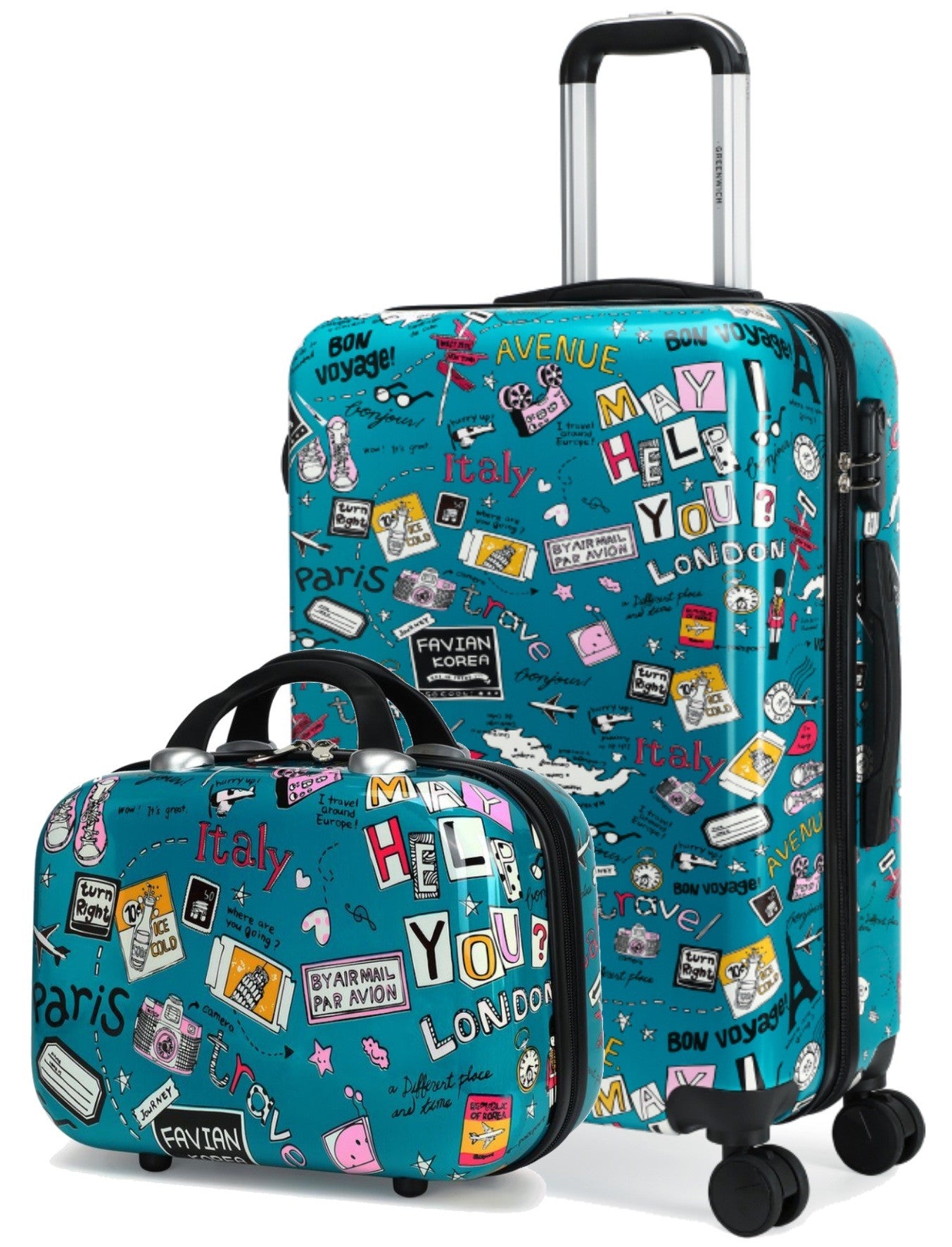 Greenwich Pack Savings Medium suitcase Maracaibo + Neceser