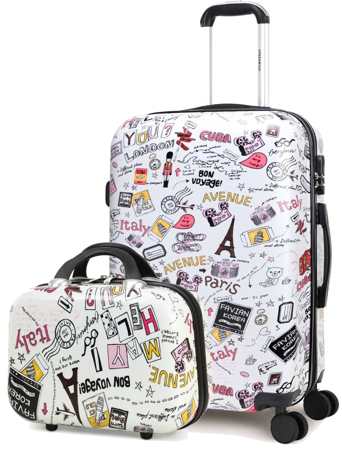 Greenwich Pack Savings Medium suitcase Maracaibo + Neceser