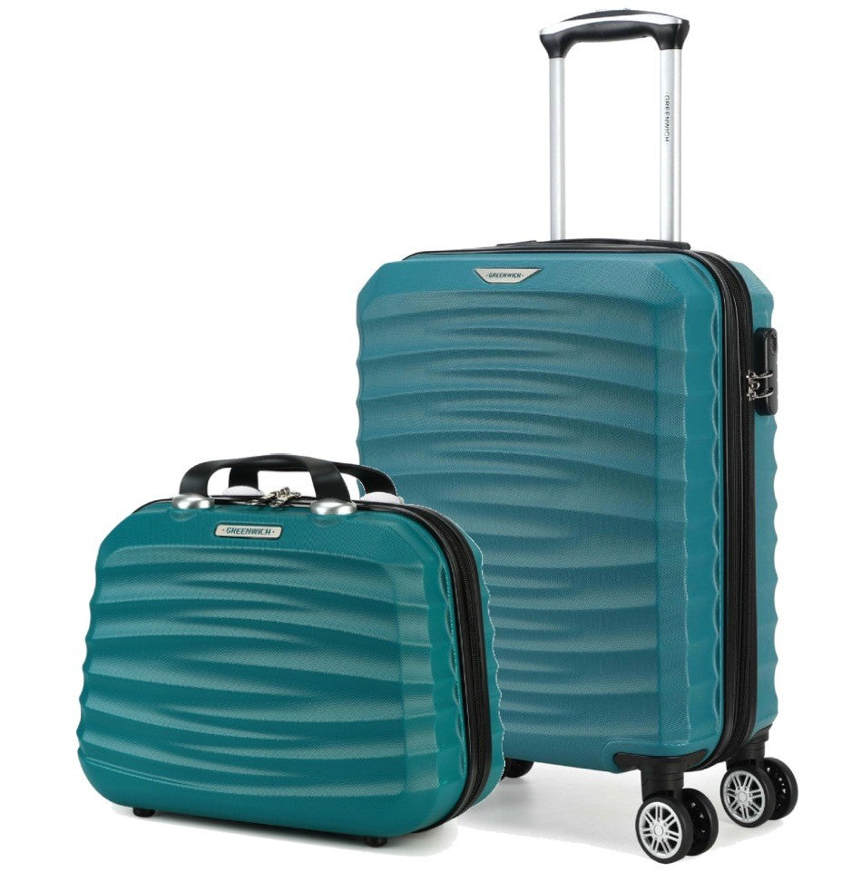 GREENWICH SET DE Valise cabine EXTENSIBLE Y NECESER FEZ