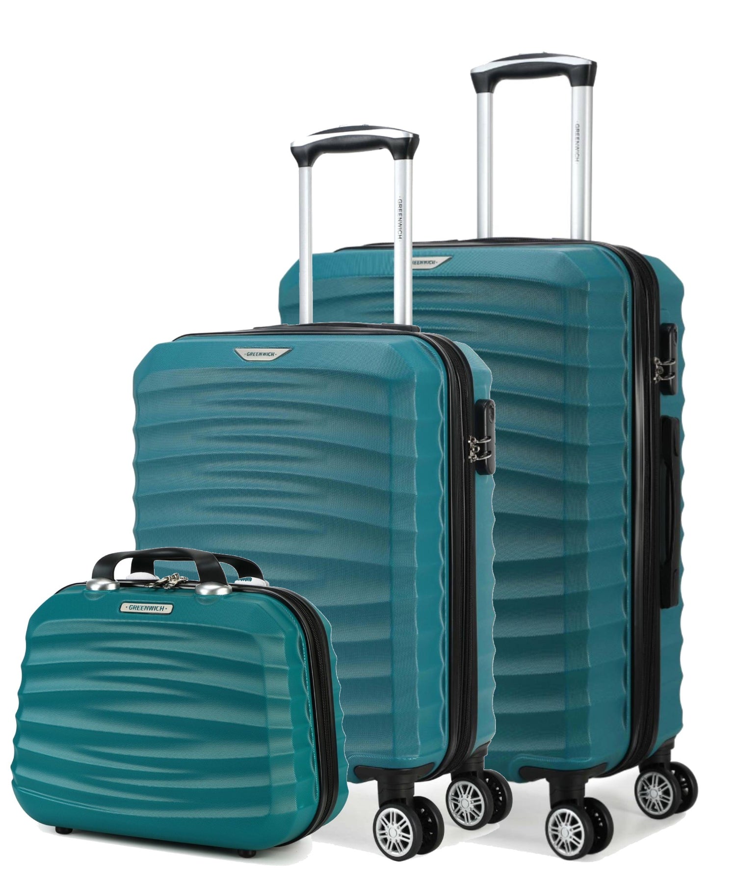 Greenwich Set rozszerzalnych walizek i Neceser FEZ