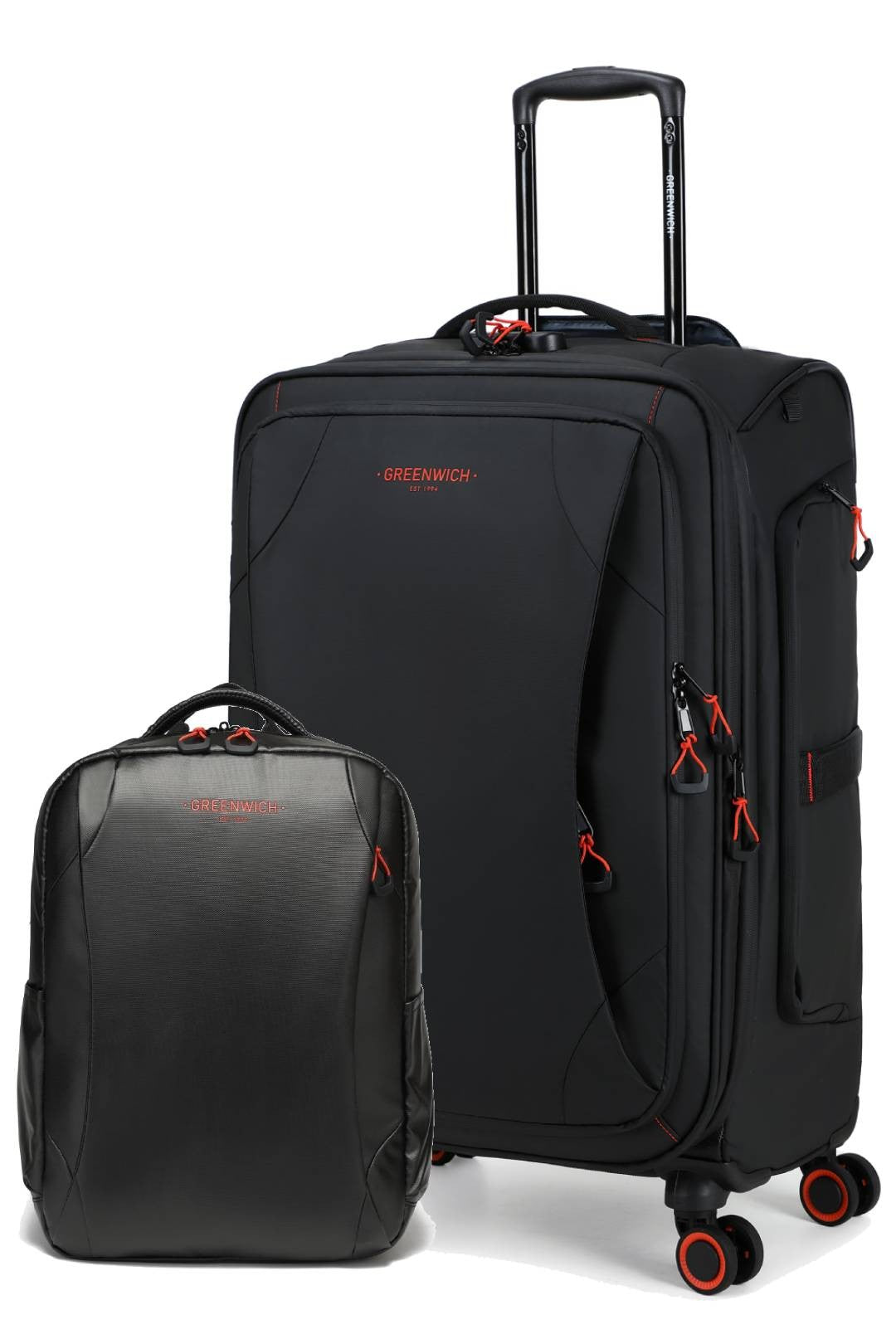 GREENWICH SET TROLLEY 65CM Et sac à dos VANCOUVER