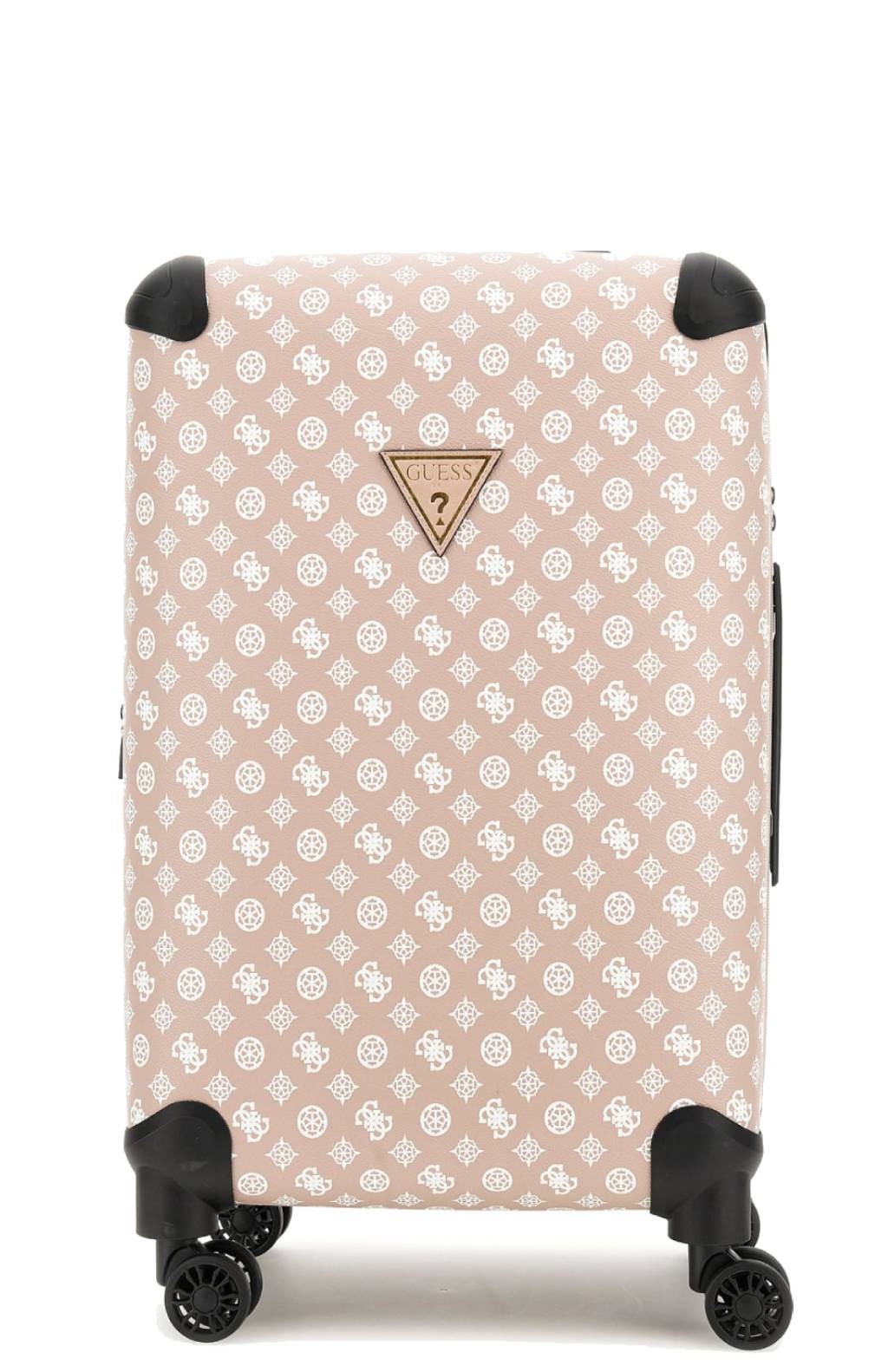 GUESS TROLLEY WILDER With logo 4G AND PEONY 56CM