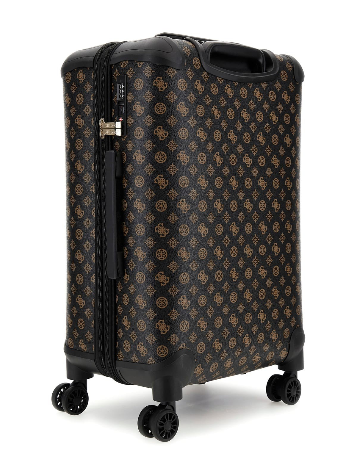 GUESS TROLLEY WILDER With logo 4G AND PEONY 56CM