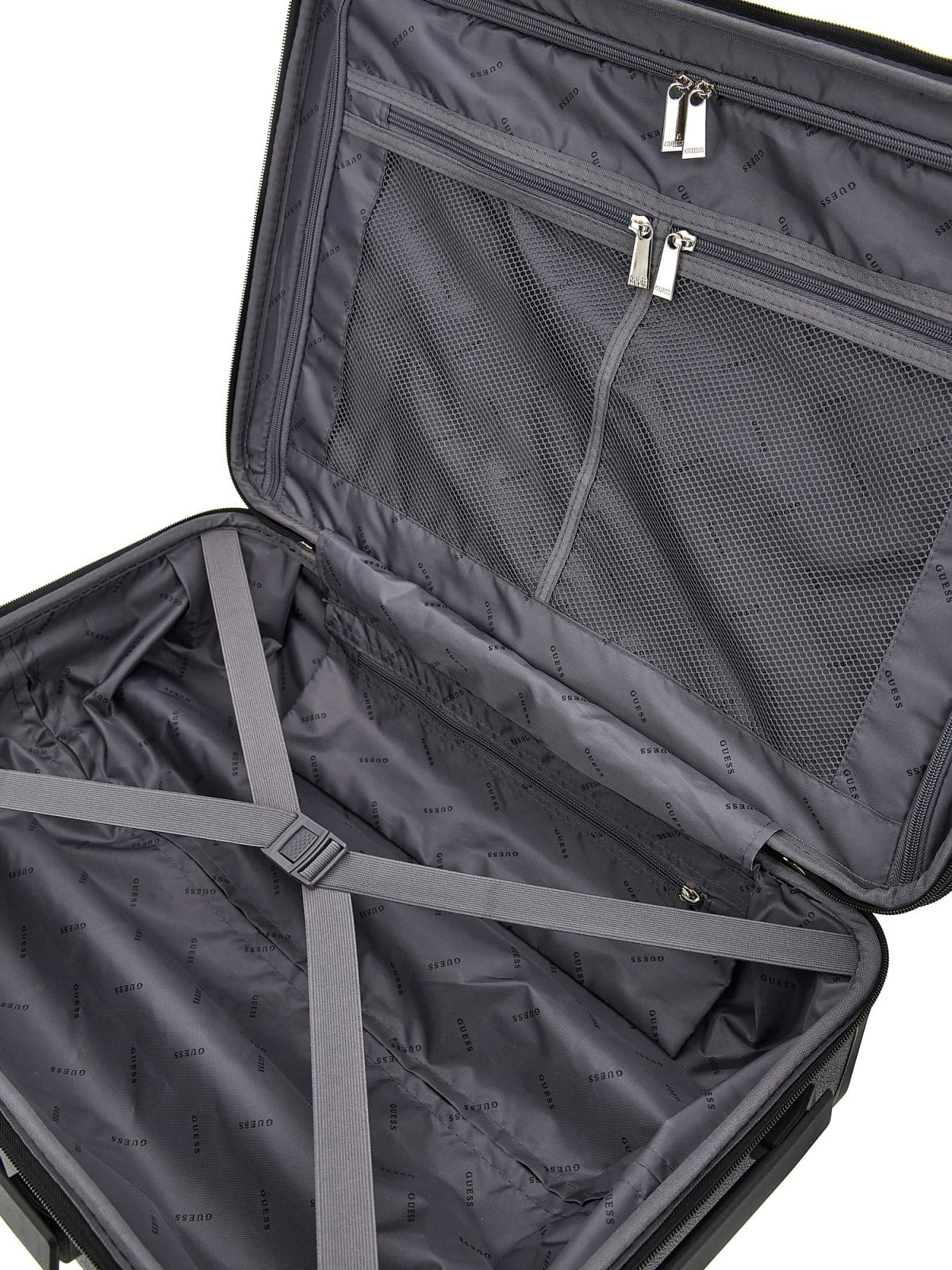 GUESS TROLLEY WILDER With logo 4G AND PEONY 56CM