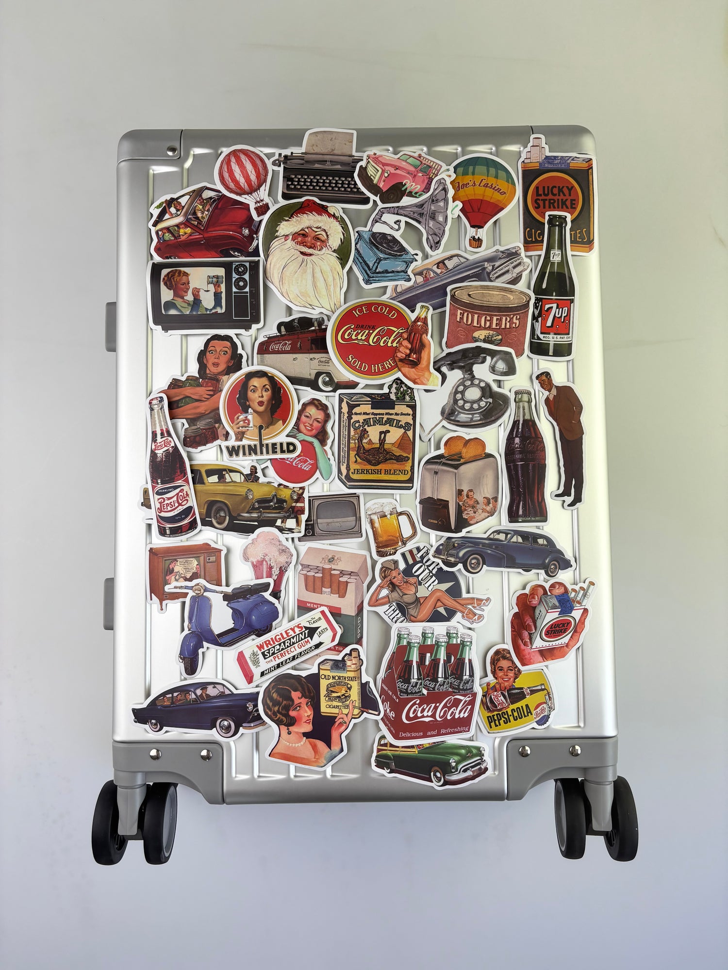 GREENWICH pegatinas vintage