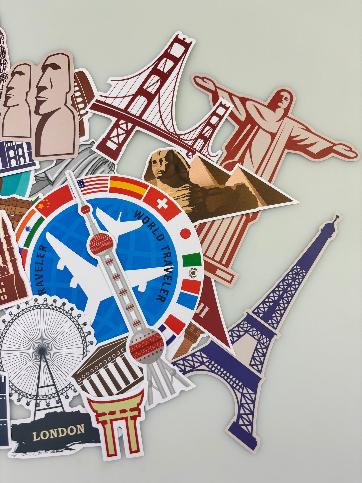 GREENWICH pegatinas monumentos