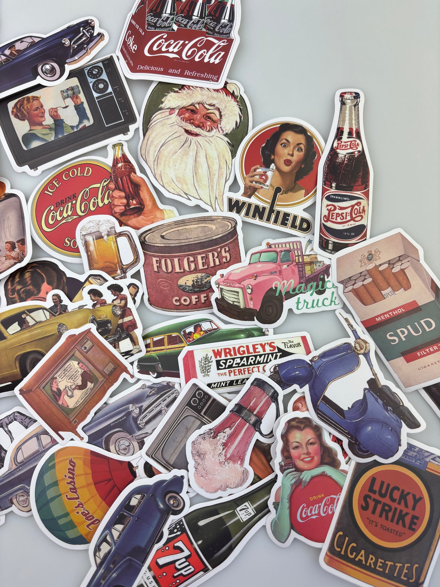 GREENWICH pegatinas vintage