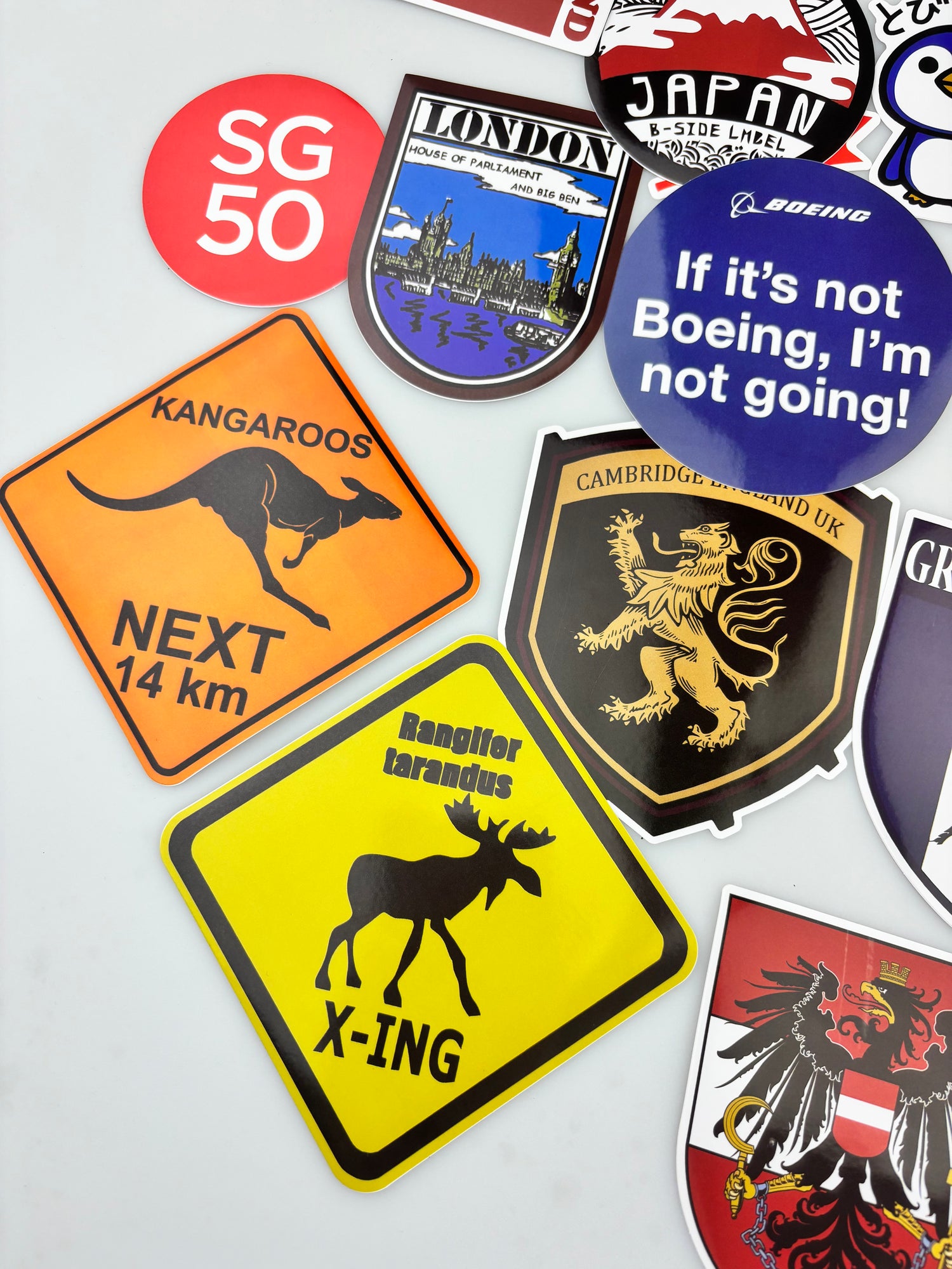 GREENWICH pegatinas países