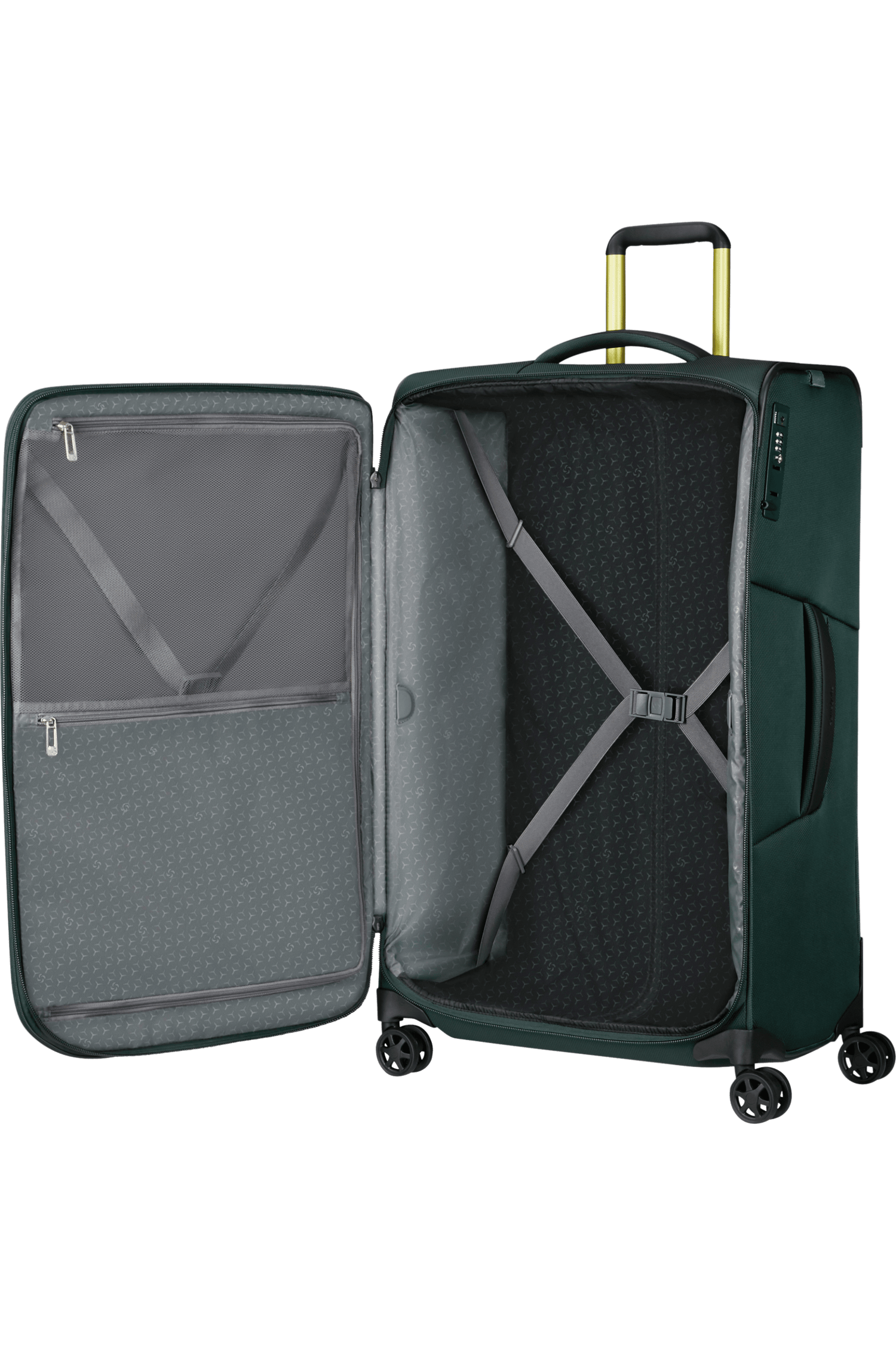 RESPARK Maleta Grande 79 cm Extensible 4 ruedas