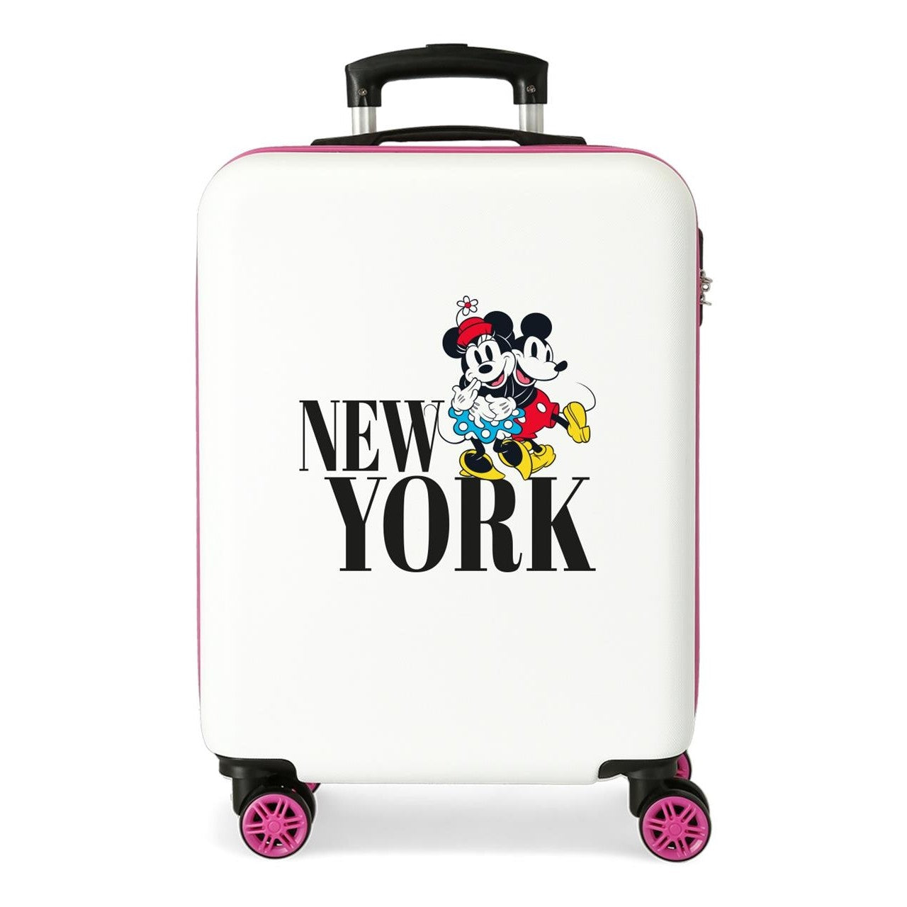 Valise cabine DISNEY TRIP TO NEW YORK rigide 55 cm