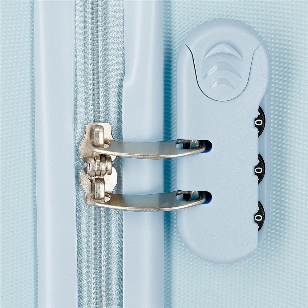 Cabin suitcase FROZEN MAGIC ICE AZUL