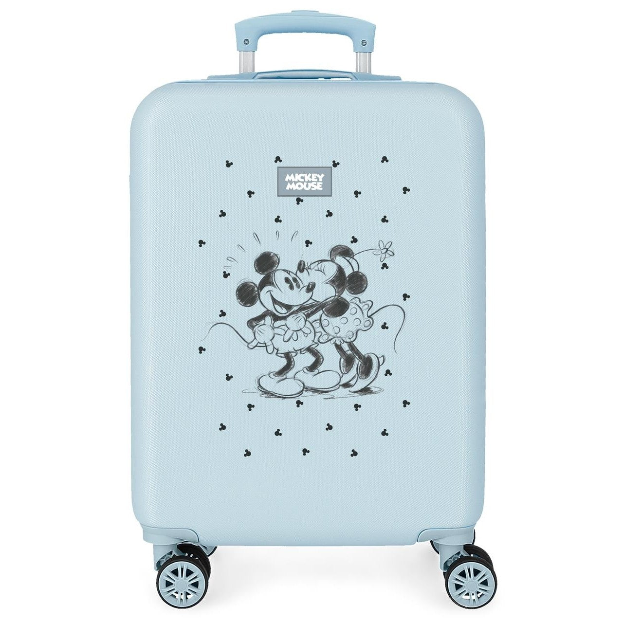 Valise cabine Mickey y Minnie Kisses rigide 55 cm