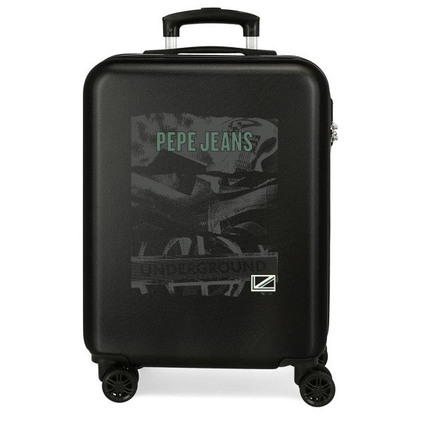 Cabin suitcase Pepe Jeans Davis rigid 55cm Black