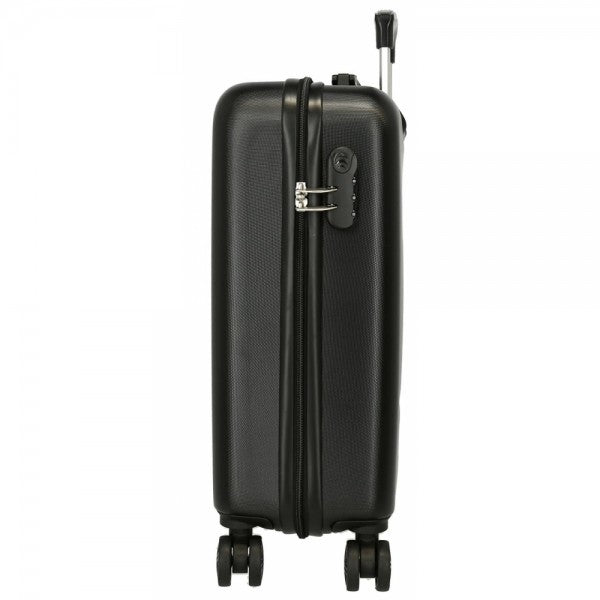 Valise cabine Power Marvel rigide 55cm Gris - noir