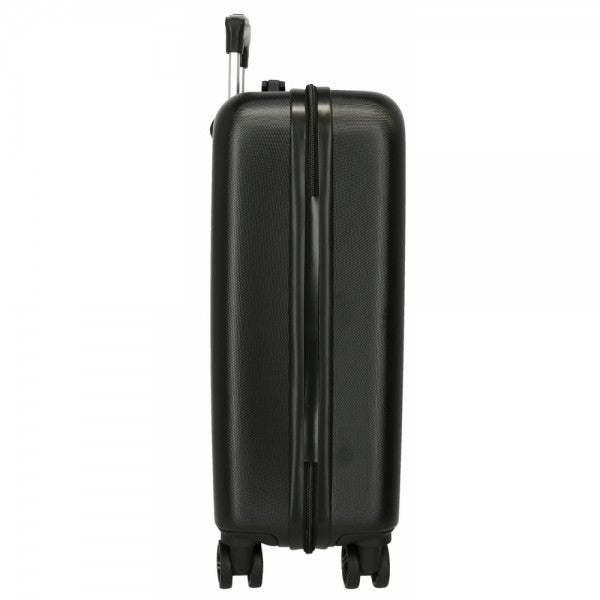 Valise cabine Power Marvel rigide 55cm Gris - noir