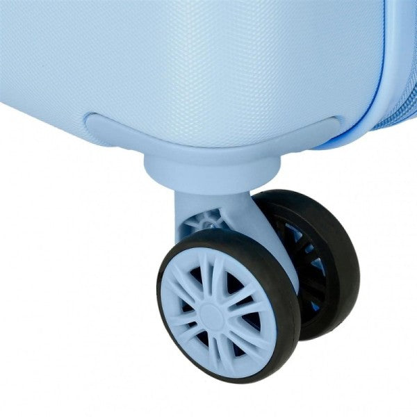 Maleta de cabina rígida Disney Mickey signature 55 cm Azul