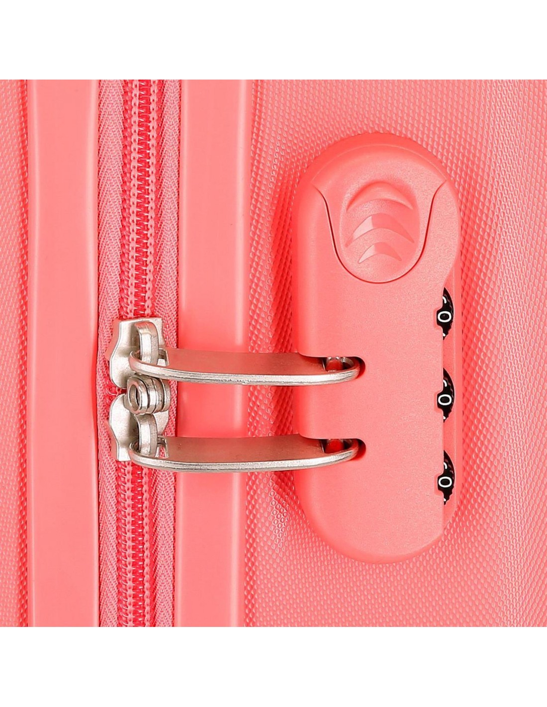 SUITCASE INF.ABS 4R. (2.MULTI) STITCH CUDDLE ME CORAL