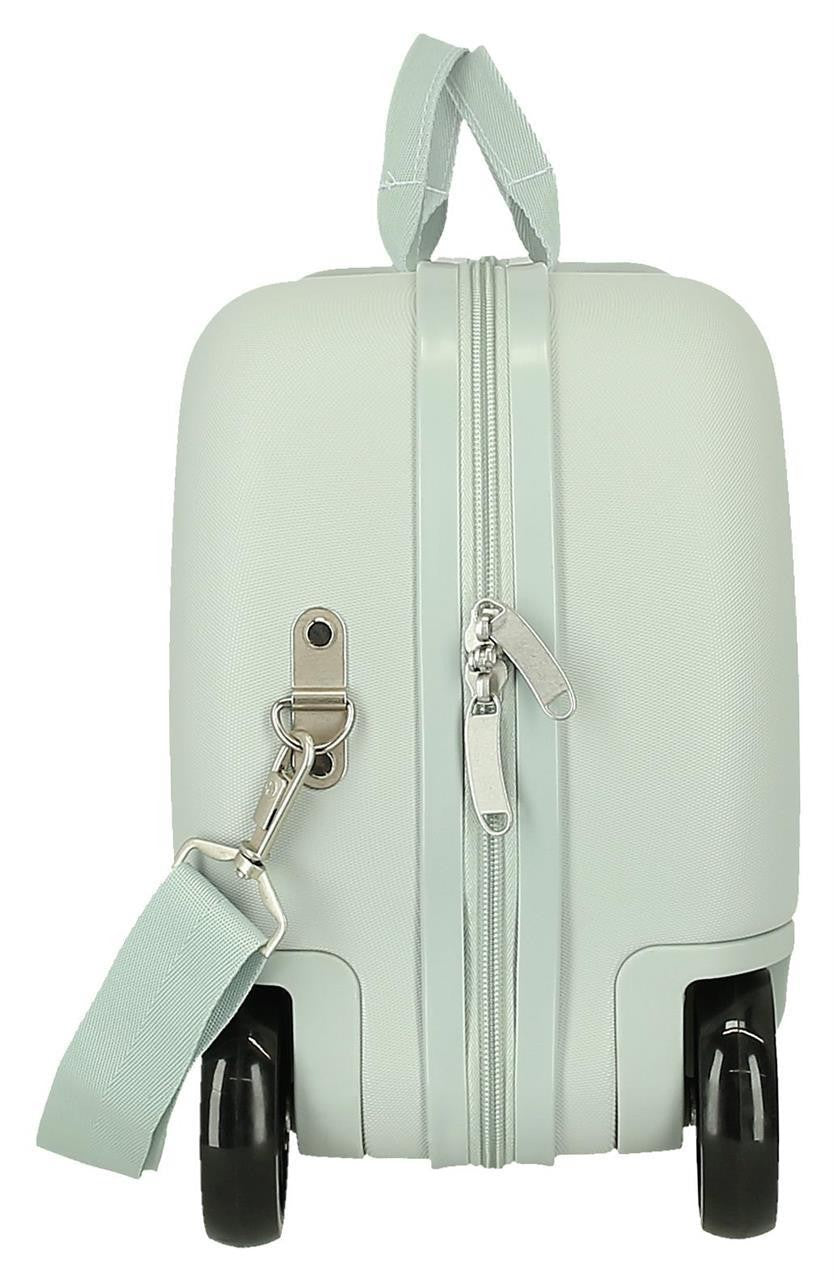 SUITCASE INF.ABS 4R.(2 MULTI.) 45CM. MINNIE SUNSHINE MINT