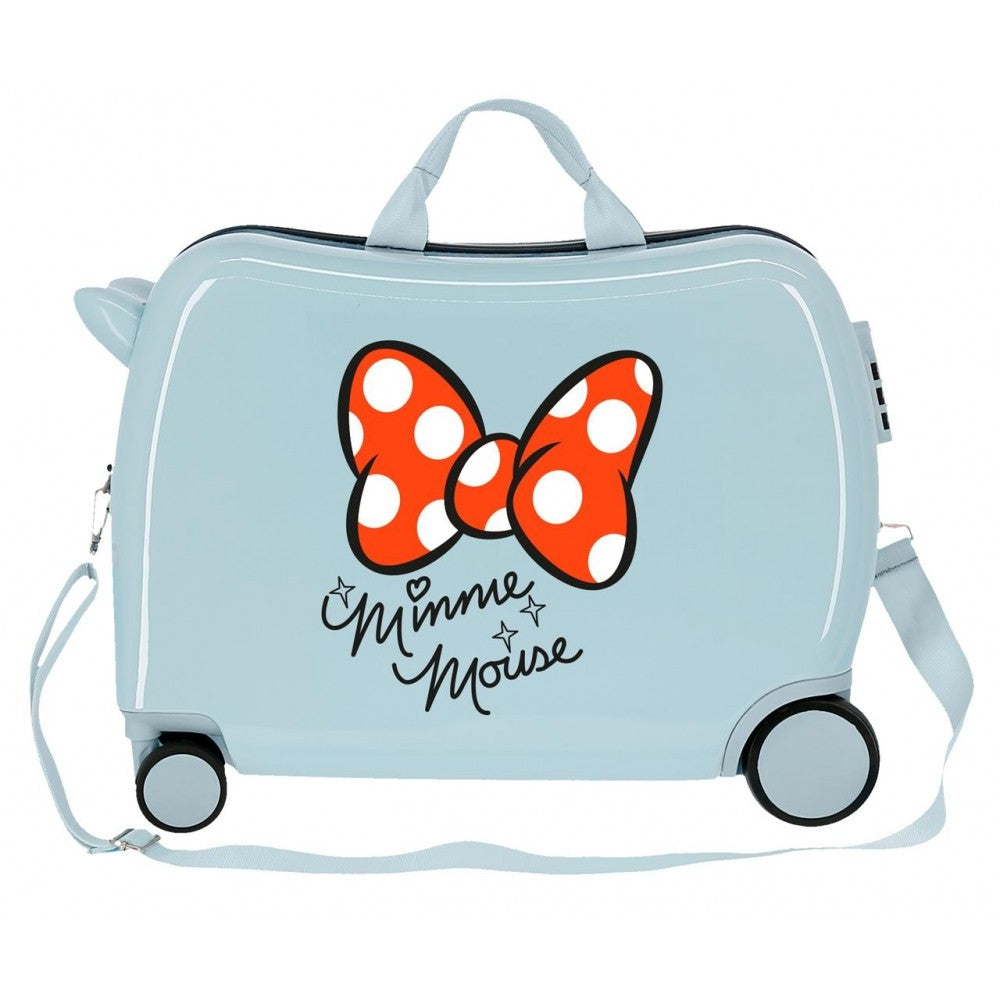 Kinderkoffer Minnie Blau 2
